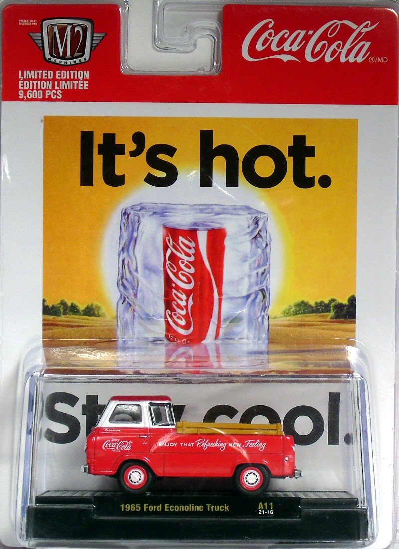 M2 Machines Coca Cola Release A11 1965 Ford Econoline Truck